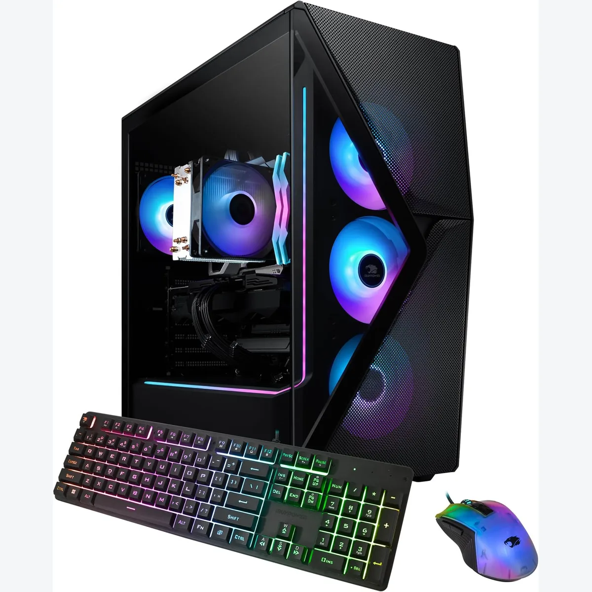 Gaming PC Ryzen 5 RTX 3060 detail view