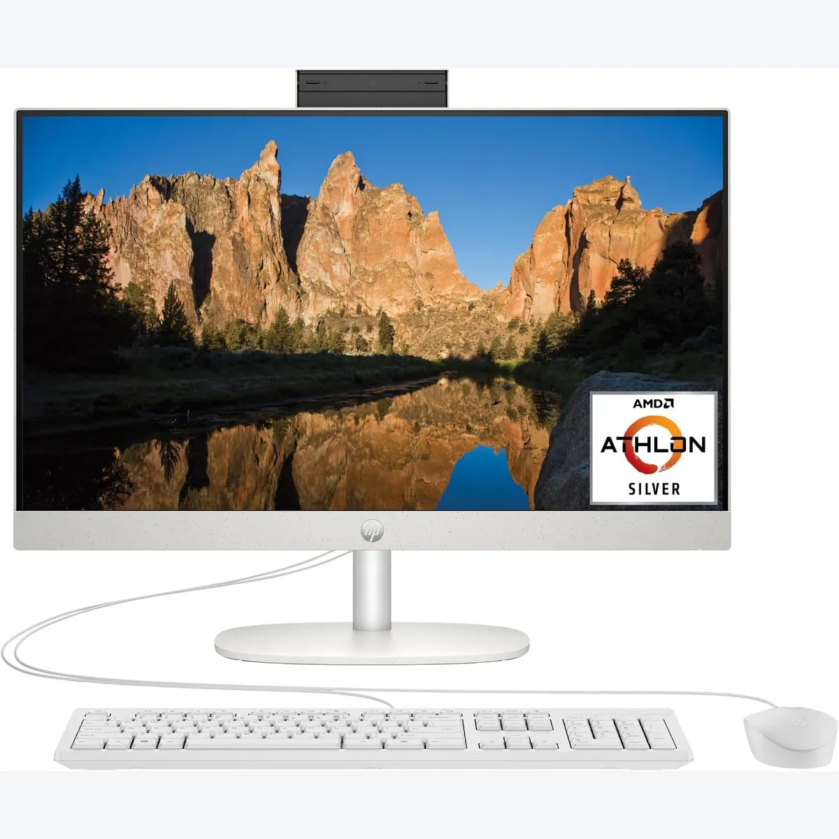 HP All-in-One 24 angle view